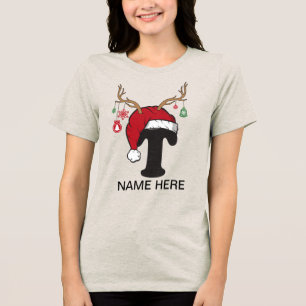 Personalised Family Christmas Name Shirts