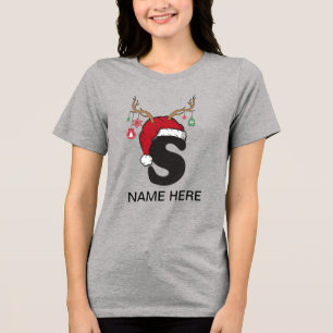 Personalised Family Christmas Name Shirts