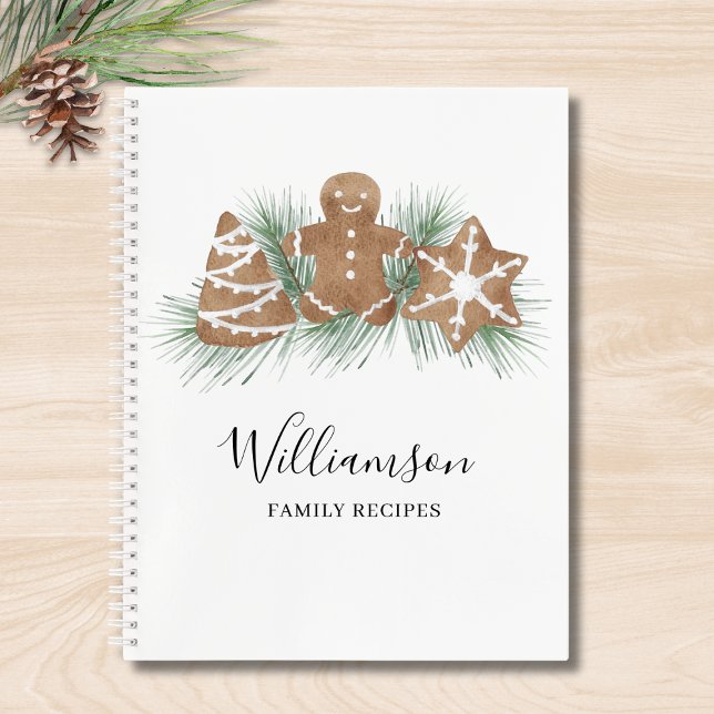 Personalised Family Christmas Recipe Notebook (Creator Uploaded)