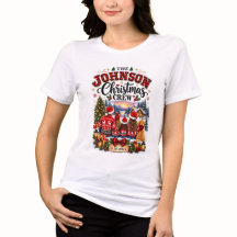 Personalised Family Christmas T-Shirt