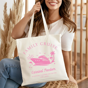 Personalised Family Cruise 2025 Girls Trip Travel Tote Bag