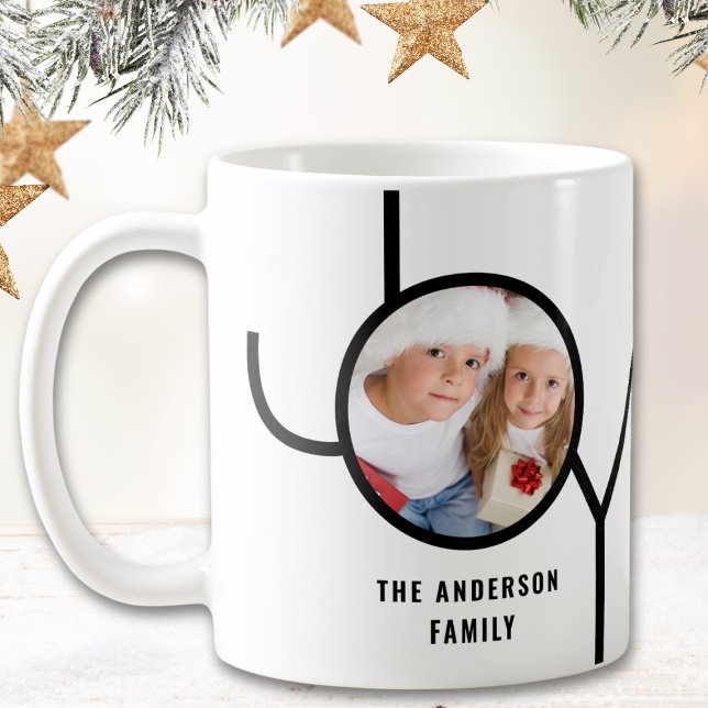 Personalised Family Holiday Christmas Photo  Coffee Mug (Creator Uploaded)