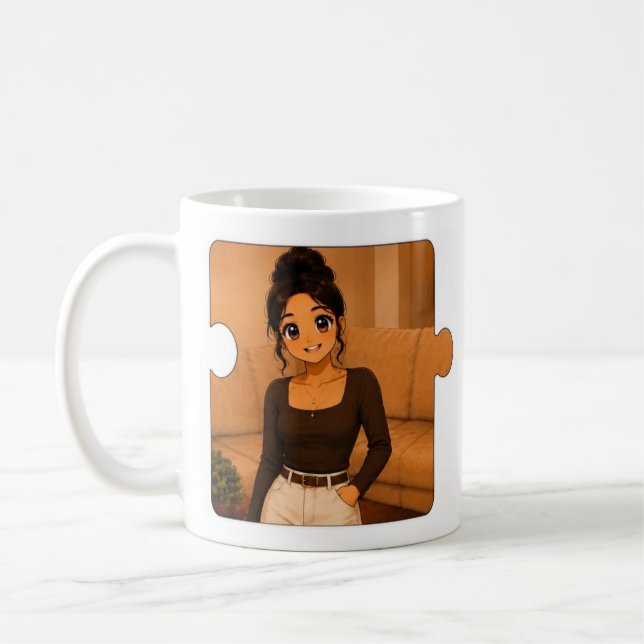 Personalised Family Matching Coffee Cup (Left)