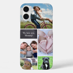 Personalised Family Memories Photo collage iPhone 16 Plus Case