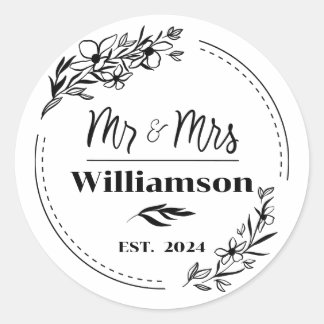 Personalised Family Monogram Stickers
