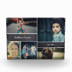 Personalised Family Name, 5 Photo Collage