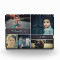 Personalised Family Name, 5 Photo Collage
