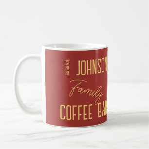 Personalised Family Name Coffee Mug