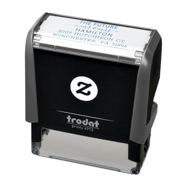 Personalised Family Name Couples Self-inking Stamp (Product)