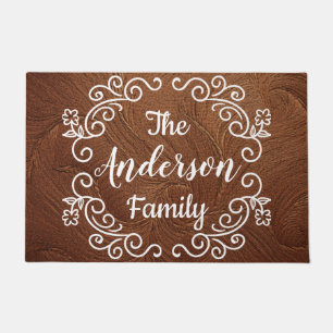 Personalised Family Name Doormat