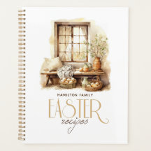 Personalised Family Name Easter Beige