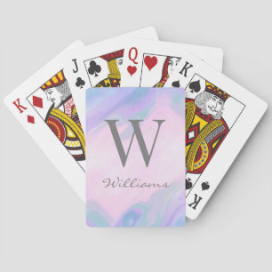 Personalised Family Name Playing Cards