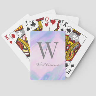 Personalised Family Name Playing Cards