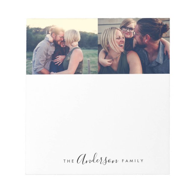 Personalised Family Notepad (Front)