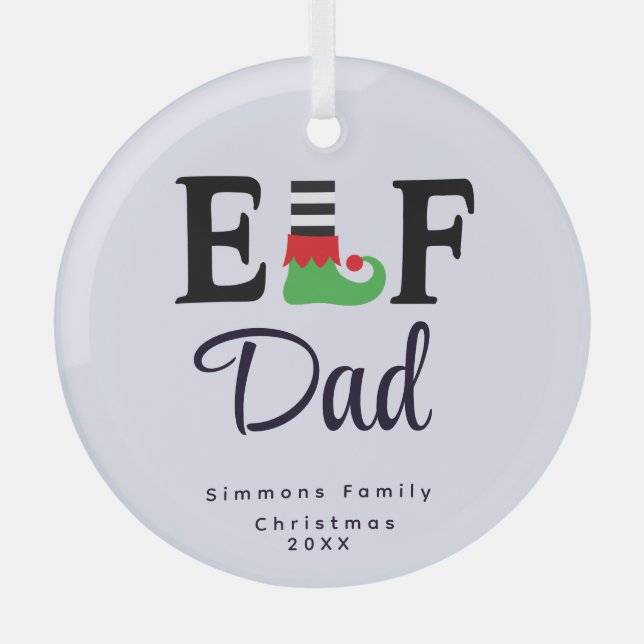 Personalised Family Ornament - Custom Keepsake (Front)