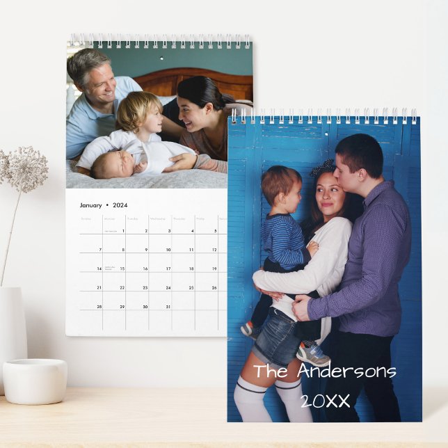 Personalised Family Photo Calendar (Creator Uploaded)