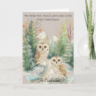 Personalised Family Photo Christmas Card 