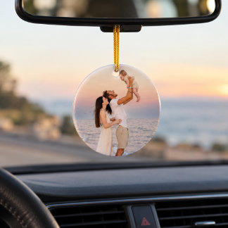 Personalised Family Photo Christmas Ornament