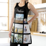 Personalised Family Photo Collage Name Apron<br><div class="desc">Customise this Personalised Family Photo Collage Name Apron design set for your next great gift idea. This design features Personalised Family Photo Collage Name Apron, a great personalised gift idea for a birthday gift or Christmas gift. Makes a great gift for nana, grandma, papa, grandpa, mum, . Family and friends...</div>