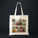 Personalised Family Photo Collage Tote Bag<br><div class="desc">Personalised Family Photo Collage Tote Bag</div>