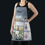 Personalised Family Photo Collage We Love You Nana Apron<br><div class="desc">Customise this Personalised Family Photo Collage We Love You Nana Apron design set for your next great gift idea. This design features personalised family photo collage name apron, a great personalised gift idea for a birthday gift or Christmas gift. Makes a great gift for your nana. Family and friends will...</div>