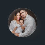 Personalised Family Photo Custom   3 Cm Round Badge<br><div class="desc">Personalised Family Photo Custom button</div>