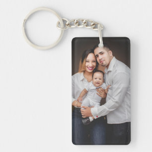 Personalised Family Photo Custom   Key Ring