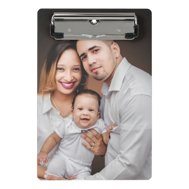 Personalised Family Photo Custom  Mini Clipboard (Front)