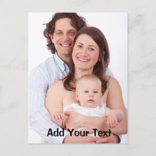 Personalised Family Photo Custom Postcard