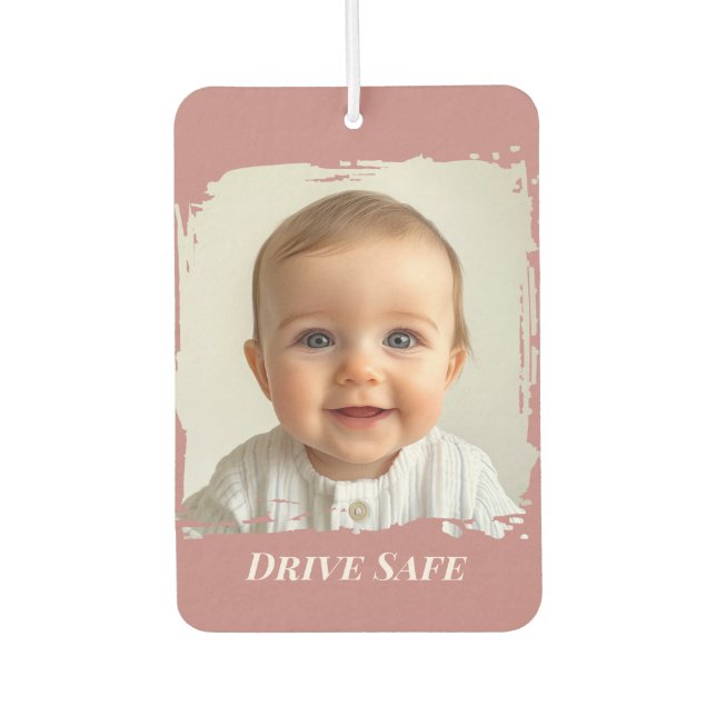 Personalised Family Photo — Double-Sided | Car Air Freshener (Front)