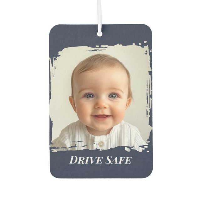 Personalised Family Photo — Double-Sided | Car Air Freshener (Front)
