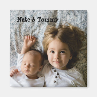 Personalised Family Photo Fridge Magnet