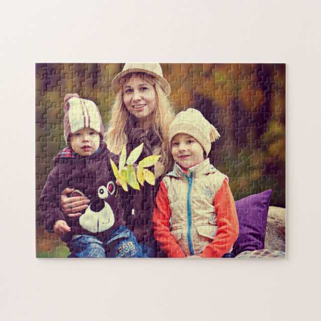 Personalised Family Photo Jigsaw Puzzle (Horizontal)