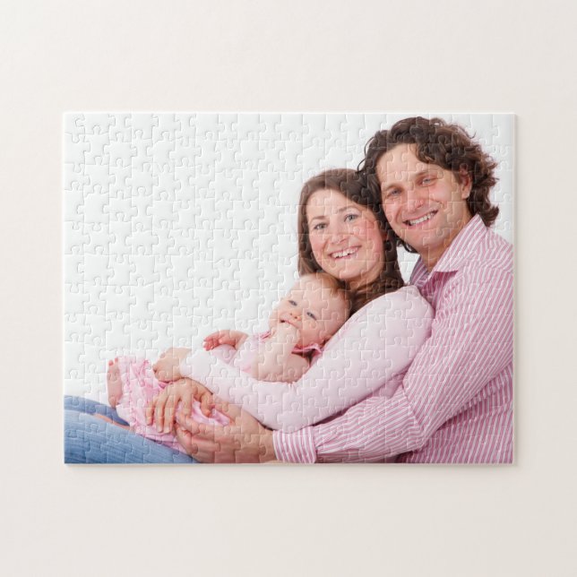 Personalised Family Photo Jigsaw Puzzle (Horizontal)