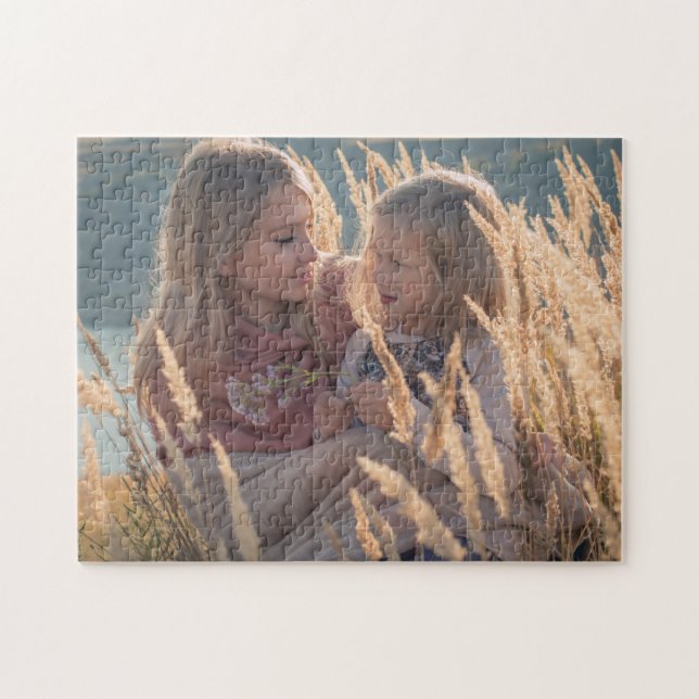 Personalised Family Photo Jigsaw Puzzle (Horizontal)