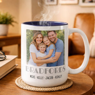 Personalised Family Photo Keepsake Gift Mug