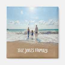 Personalised Family Photo Magnet