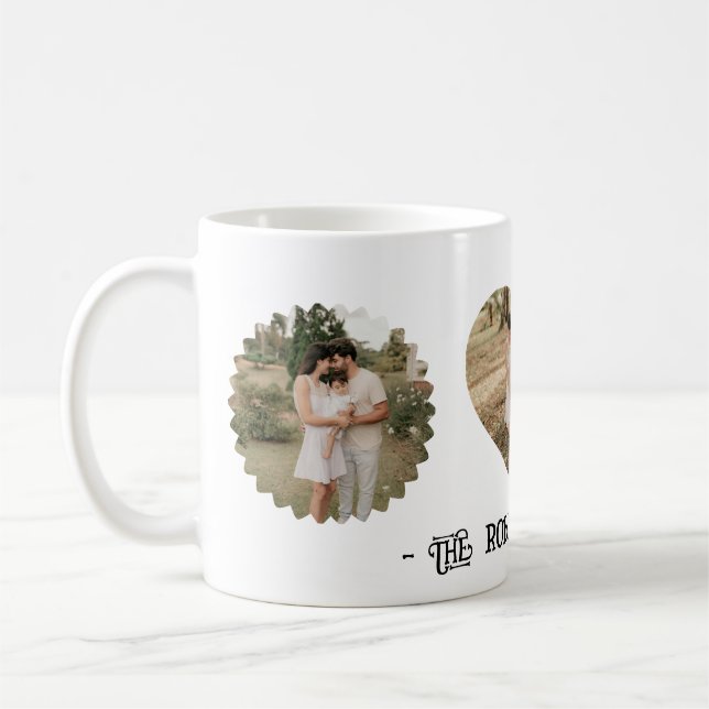Personalised Family Photo Mug (Left)