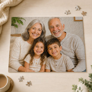 Personalised Family Photo Puzzle for Grandparents