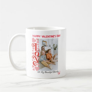 Personalised Family Photo Valentine's Day Coffee Mug