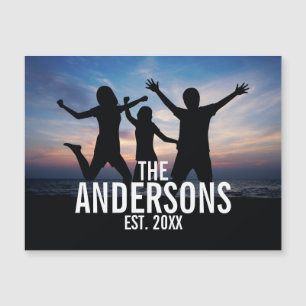Personalised Family Photo with Family Name