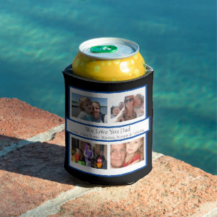 Personalised Family Photos   Gifts for Dad     Can Cooler
