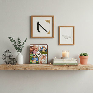 Personalised family photos  plaque