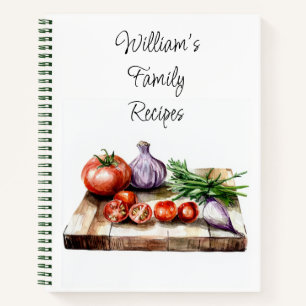 Personalised Family Recipe Book