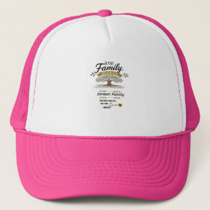Personalised Family Reunion Hat Custom Family