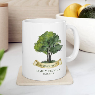Personalised Family Reunion Keepsake Name Coffee Mug