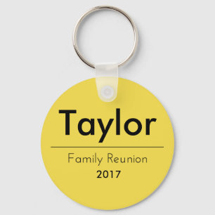 Personalised Family Reunion Keychain
