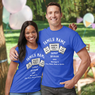 Personalised, Family Reunion Shirts with PICTURES