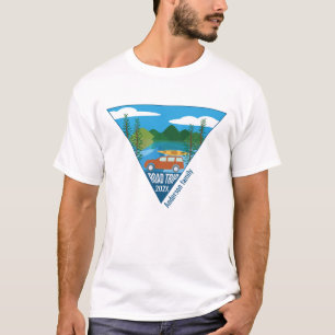 Personalised family Road trip into the mountain T-Shirt