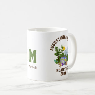 Personalised Family Road Trip Monogram Coffee Mug